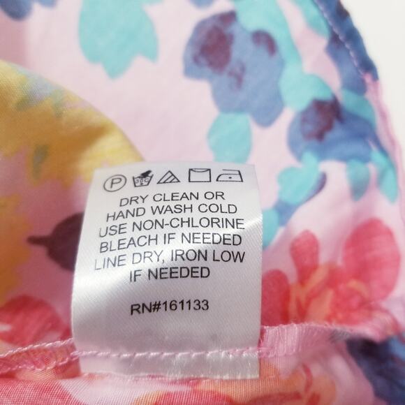 Peter Som Floral Smocked Baby Doll Blouse - Picture 10 of 12